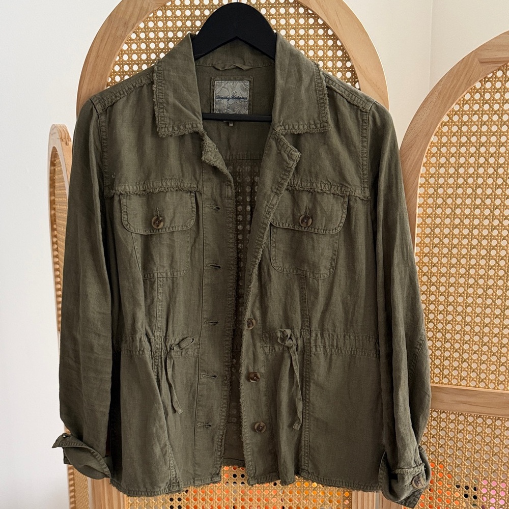 Tommy Bahama Olive Green Jacket